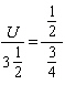 Solve the proportion. Give your answer as a fraction in lowest terms.