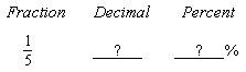 Change the given form into the two missing forms.  