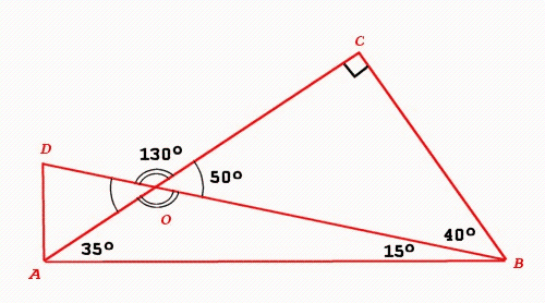  Consider the figure.   Name an angle equal to  \angle C A B  .  \angle  __________ 