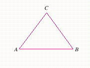  The measures of two angles of  \triangle A B C  are given. Find the measure of the third angle, if  \angle A = 65 ^ { \circ }  and  \angle B = 58 ^ { \circ }  .     