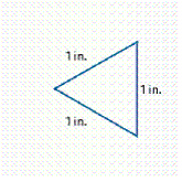 Find the perimeter or circumference of the figure.   __________ in.