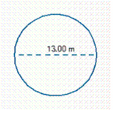 Find the perimeter or circumference of the figure. If necessary, round to two decimal places.   __________ m