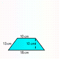 Find the area of the shaded region.   A)  560  \mathrm { cm } ^ { 2 }  B)  140  \mathrm { cm } ^ { 2 }  C)  90  \mathrm { cm } ^ { 2 }  D)  280  \mathrm { cm } ^ { 2 }  E)  50  \mathrm { cm } ^ { 2 }