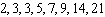 <strong>Find the three measures of central tendency (the mean, median, and mode). </strong> A) Mean: 8 Median: 6 Mode: 3 B) Mean: 3 Median: 8 Mode: 6 C) Mean: 8 Median: none Mode: none D) Mean: 8 Median: 8 Mode: none E) Mean: none Median: 3 Mode: 8