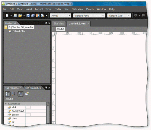   To insert a new blank page, click the ____ button on the Common toolbar, as shown in the accompanying figure. A)  New Document B)  New Page C)  New Template D)  New Web Site