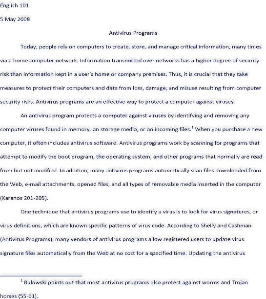   Figure 2-1 On the works cited page, list works by each author s last name and _____ the title of the work, as shown in Figure 2-1. A) italicize or underline B) boldface or italicize C) underline or boldface D) enlarge or underline
