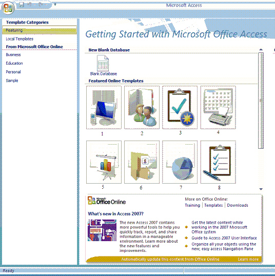   In the figure above, template 8 is an example of: A)  Tasks B)  Events C)  Issues D)  Assets