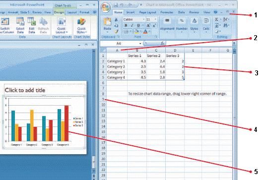   Item 2 in the above figure is pointing to a(n)  ____. A)  column heading B)  row heading C)  cell reference D)  active cell