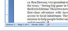   In the document shown in the figure above, what is the total number of pages in the document? A)  1 B)  2 C)  4 D)  Impossible to tell