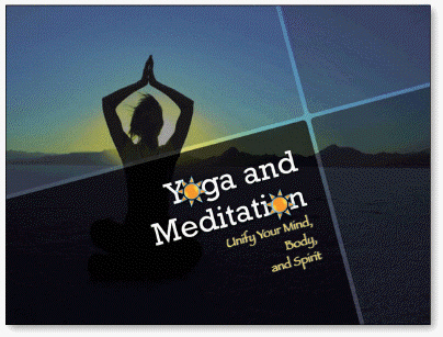     The text in the slide in the accompanying figure was created using a WordArt style.