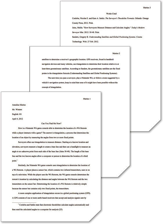   A note reference mark signals that an explanatory note exists at the bottom of the page as a(n) ____, as shown in the accompanying figure. A) keynote B) citation C) endnote D) footnote