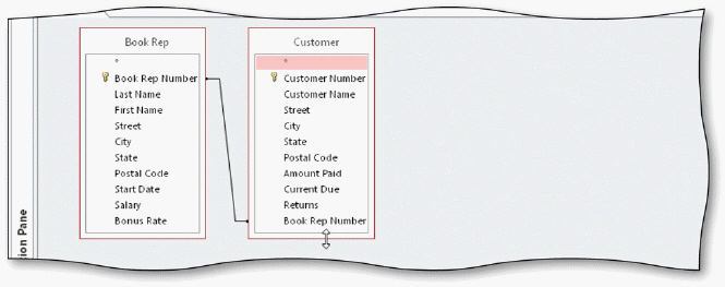   In the acsampanying figure, press and hold or right-click the join line and tap or click ____ on the shortcut menu to display the Join Properties dialog box. A)  Properties B)  Join Properties C)  Property Sheet D)  Modify Properties