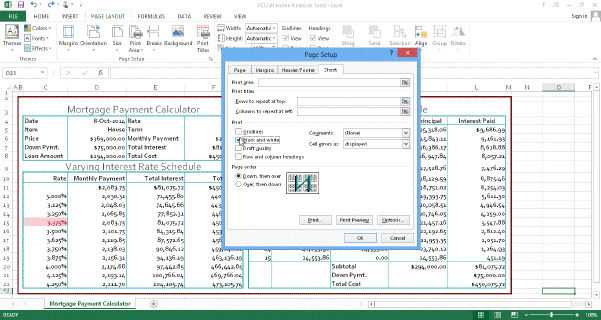   In the acsampanying figure, the Print area box accepts a name or a ____ to print. A)  range B)  file C)  worksheet D)  tab