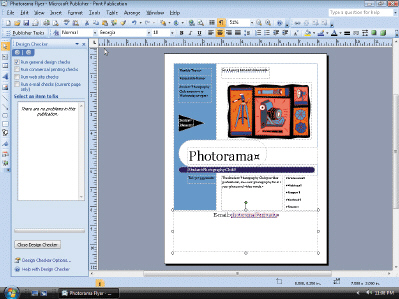   Figure 2 In the figure above, Publisher uses the ____ to look for potential problems that might arise if the publication were transferred to the Web. A)  Web File Checker B)  Web Manager C)  Web Indexer D)  Design Checker