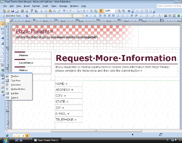   Figure 6-1 The ____ button on the Objects bar is used to insert a form control, as shown in the accompanying figure. A)  New Control B)  Insert Control C)  Form Control D)  Create Control