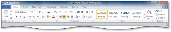 <strong> The tool tabs in the accompanying figure are also called ____ tabs.</strong> A) contextual B) dialog C) shortcut D) navigation