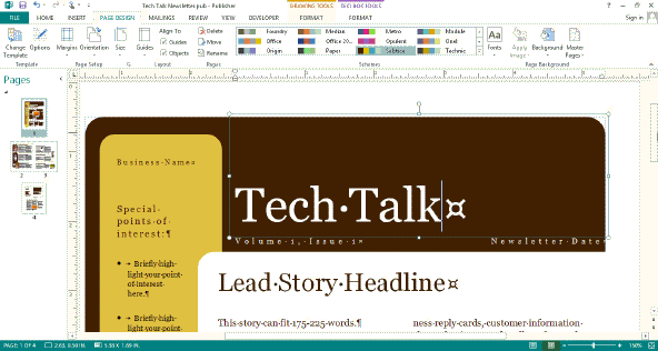  Most newsletters and brochures contain a ____ similar to those used in newspapers, as shown in the accompanying figure. A)  sidebar B)  masthead C)  pull quote D)  graphic