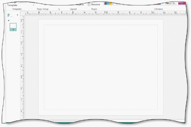 When a publication is in landscape orientation, the ____________________ edge of the paper is on the top of the publication, as shown in the accompanying figure.