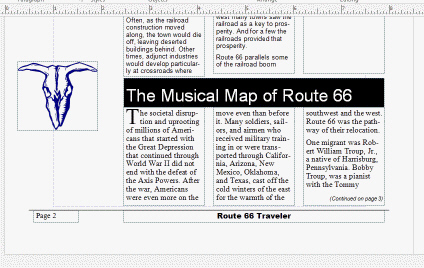   In the accompanying figure, the heading uses a ____ font. A)  sans serif B)  kerned C)  serif D)  justified