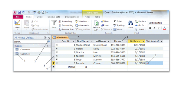 Match the shortcut keystrokes to the correct action.  