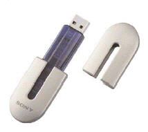   A flash drive, like the one in the accompanying figure, is a portable storage device featuring a built-in connector that plugs directly into a computer s USB port.