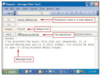   The message header and body of an e-mail are usually displayed in a(n)  ____, as shown in the above figure. A)  image map B)  form C)  server script D)  HTML view