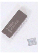   The item shown in the figure above is a ____. A)  miniprocessor B)  microprocessor C)  transistor D)  vacuum tube