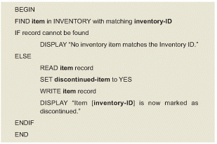   The figure above shows an excerpt from a project team s application ____. A)  mapping B)  specification C)  index D)  glossary
