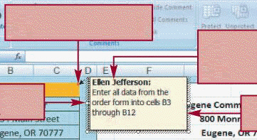   To keep a comment like the one in the accompanying figure on the screen in the Comments group on the ____ tab click the Show\Hide Comment button. A) Review B) Format C) Options D) Home