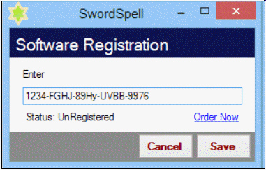   If the key to be entered into the text box in the accompanying figure is long, you should _____________. A)  type it carefully B)  copy and paste it into the provided box C)  request an encrypted short key D)  none of the above