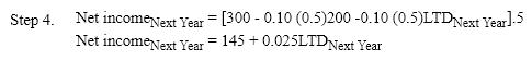 The iterative approach yields:                