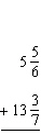 Add. Then write the sum in lowest terms.