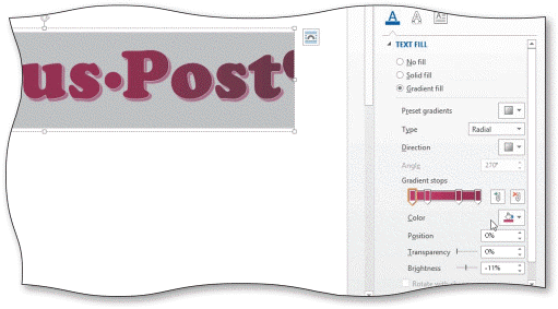   You can add or delete gradient stops with a maximum of ____ stops. A) four B) seven C) ten D) There is no maximum.