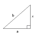 <strong>Solve for x . a = 5, </strong> A)x = 9 B)x = 4 C)x = 6 D)x = 5 E)x = 7