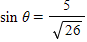Use a ratio identity to find tan  θ  if    and   . ​ A) tan  θ = 5 B) tan  θ  = 09 C) tan  θ  = 4 D) tan  θ  = 08 E) tan  θ  = 3
