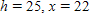 In the figure, the distance from A to D is y , the distance from D to C is x , and the distance from C to B is h .   ​ If   ,   , and   , find h , then x . Round each answer to the nearest whole number. ​ A) ​   B) ​   C) ​   D) ​   E)   