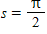 θ  is a central angle that cuts off an arc of length s . Find the radius of the circle if θ = 3°,    m . If the answer needs rounding, round it to three significant digits. r = __________ m