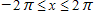 Use your graphing calculator to graph the pair of functions for    together on a single coordinate system. (Make sure your calculator is set to radian mode.)    ​ A) ​   B) ​   C) ​   D) ​   E) ​  
