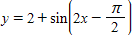 Use the graph of the equation    shown below to identify the graph of one complete cycle of the equation   .   ​ A) ​   B) ​   C) ​   D) ​ ​   E) ​  