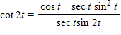 Use your graphing calculator to determine if the equation appears to be an identity by graphing the left expression and right expression together.   ​ A) This is not an identity B) This is an identity