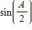 If     with A  in QIV , find   ​ A)    B) ​   C) ​   D) ​   E) ​  
