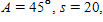 The circle in the figure below has a radius of r and center at C . The distance from A to B is x , the distance from A to D is y , and the length of arc BD is s . For the following problem, redraw the figure, label it with the values given, and then solve. ​ If    and    find y . Apply the rules regarding the use of significant digits after all computations are complete.   ​ A)    B)    C)    D)    E)   