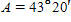 Solve the triangle.   km,   km,   ​  Apply the rules regarding the use of significant digits after all computations are complete.   __________ km ​   __________°__________' ​   __________°__________'