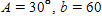 For the triangle described below, solve for B . Apply the rules regarding the use of significant digits to each angle and length after all computations are complete.    ft,     ft ​ A)     or    B)    C)     or    D)    E) no solution