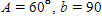 For the triangle described below, solve for B . Apply the rules regarding the use of significant digits after all computations are complete.    ft,    ft ​ A)     or    B)    C)     or    D)    E) no solutions