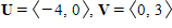 For the pair of vectors, find    ,    , and    .   ​     ​     ​   ​
