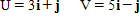 For the pair of vectors, find   ​   ​   __________