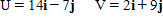 Find the angle θ  between the given vectors to the nearest tenth of a degree.   ​   __________°