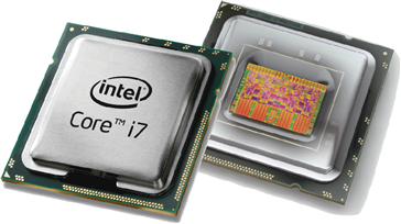   As shown in the accompanying figure, the CPU, also called the ____ when talking about personal computers, does the vast majority of the processing for a computer. A) macroprocessor B) microprocessor C) RAM D) Memory System
