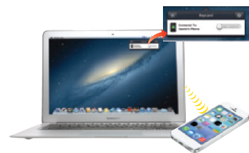   As shown in the accompanying figure, a(n) ____________________ app can lock and unlock your computer automatically as your iPhone moves in and out of range.